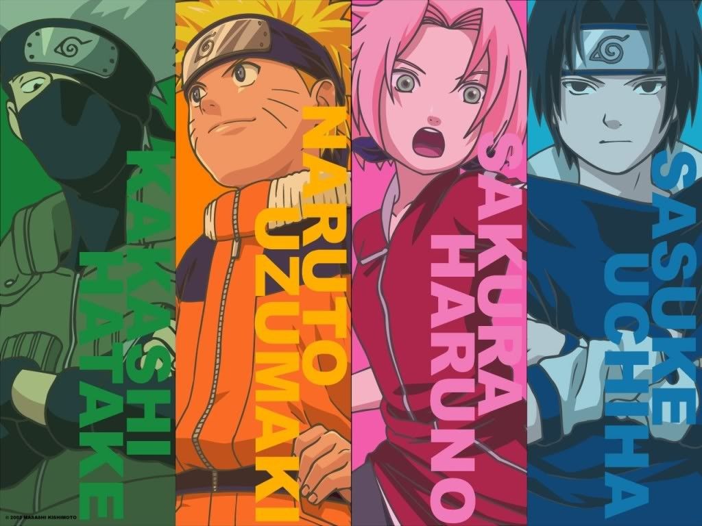 Kakashi Hatake Naruto Uzumaki Sakura Haruno Sasuke Uchiha Wallpapers