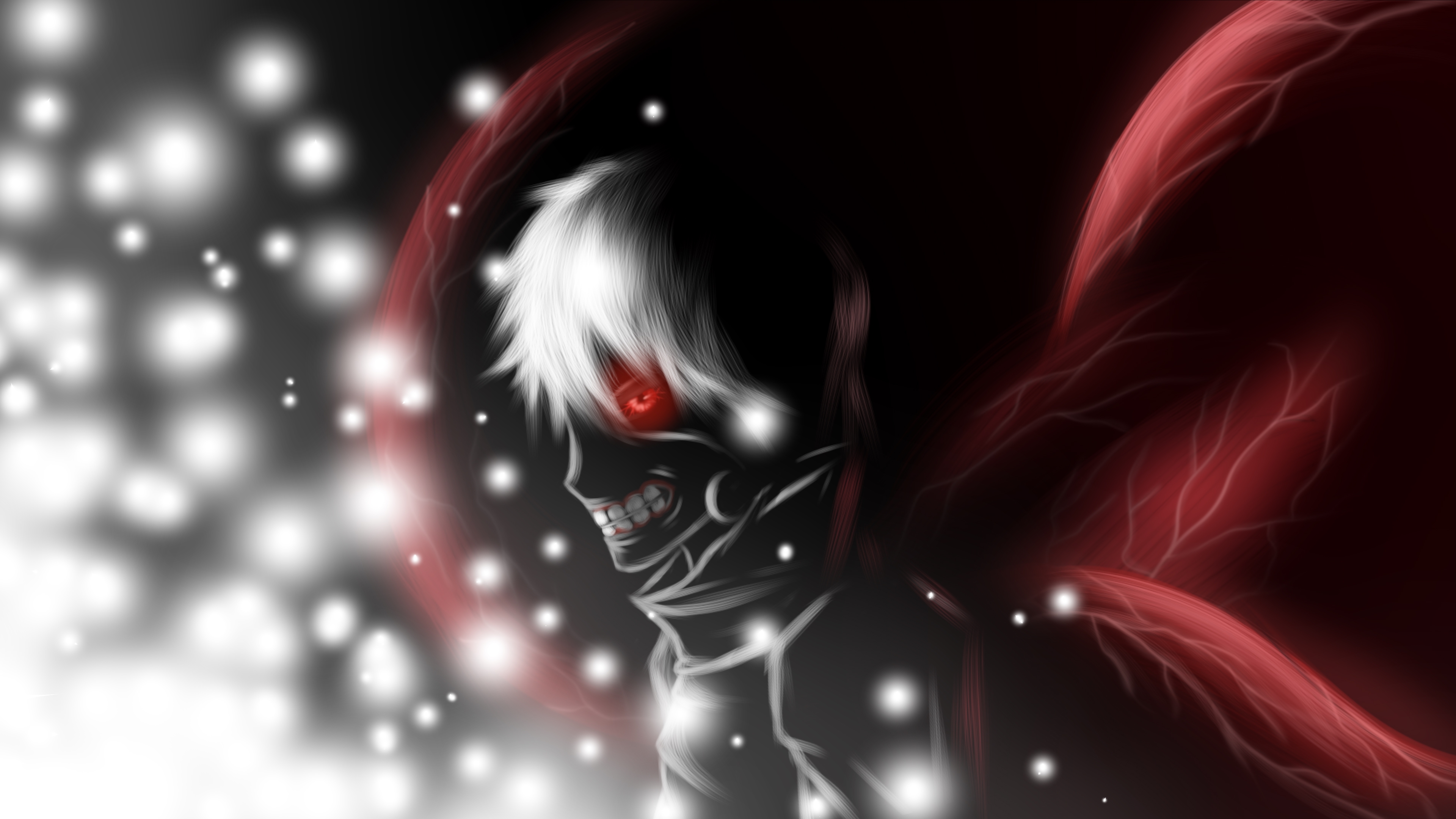 Ken Kaneki Fire Wings Wallpapers