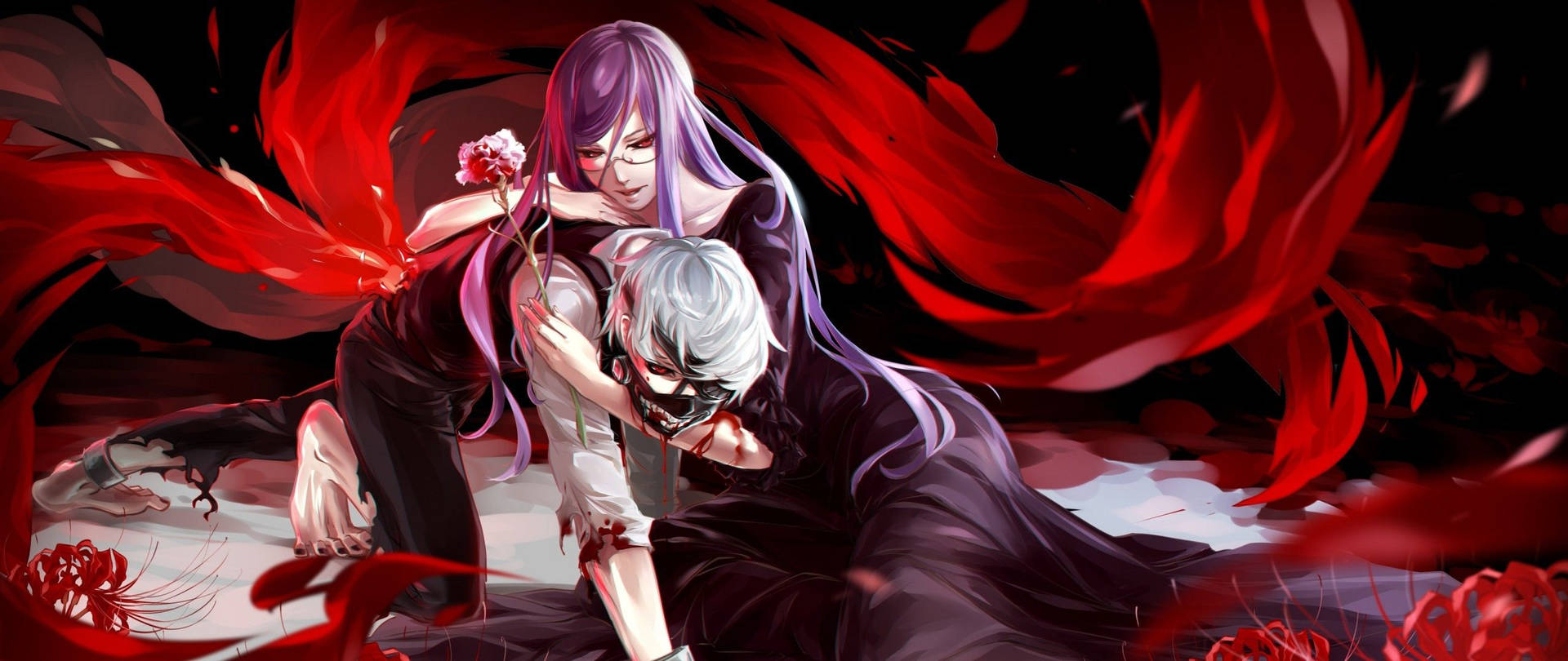 Ken Kaneki Tokyo Ghoul Art Wallpapers