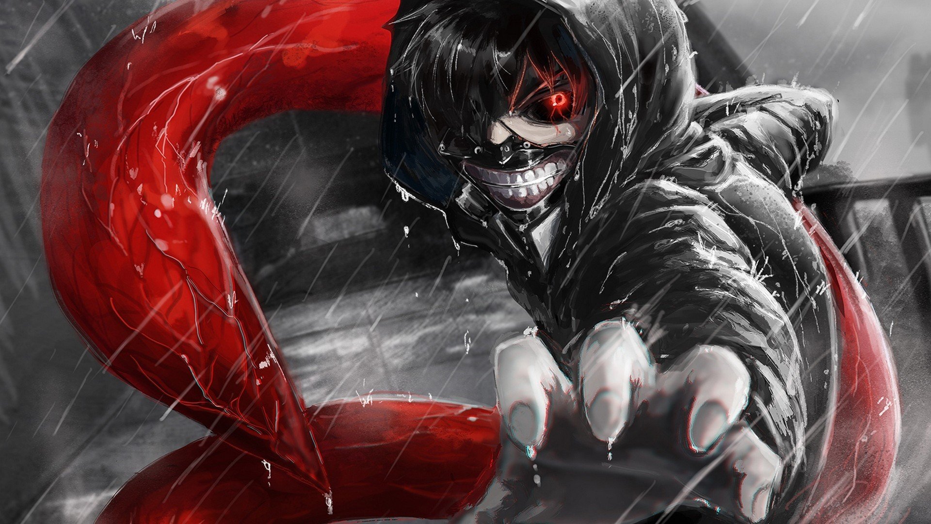 Ken Kaneki Tokyo Ghoul Art Wallpapers