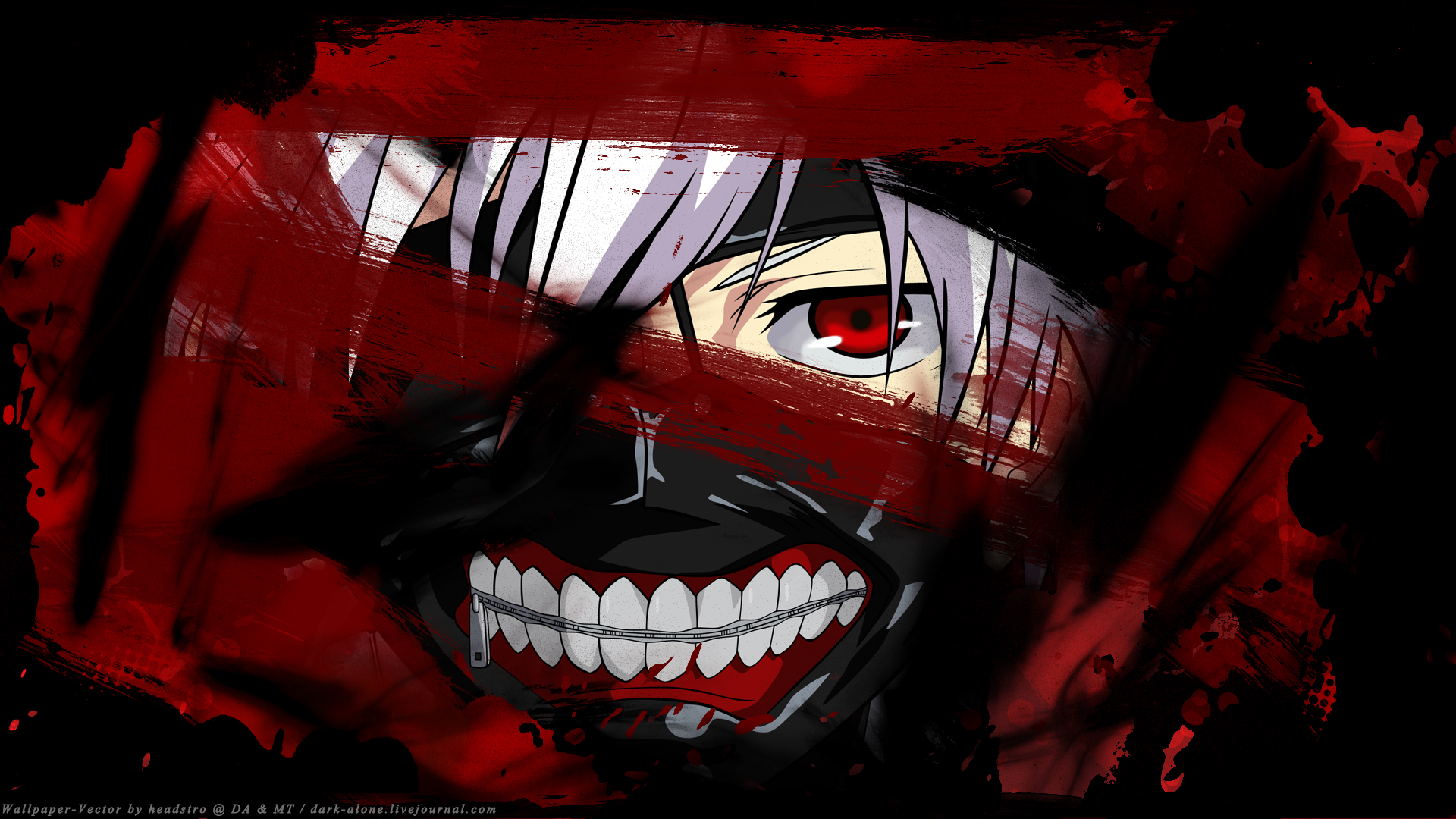 Ken Kaneki Tokyo Ghoul Art Wallpapers