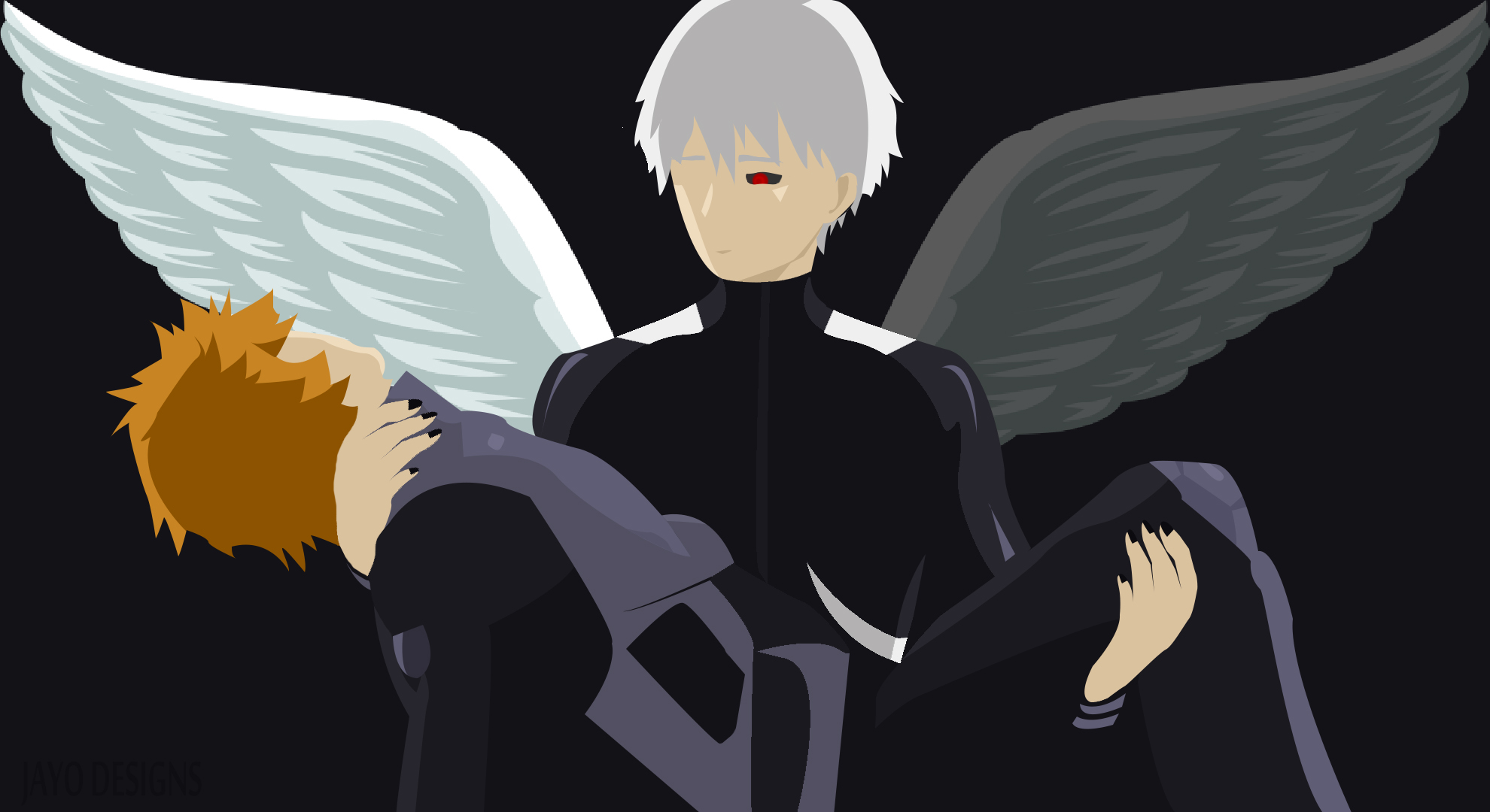 Ken Kaneki Wings Wallpapers