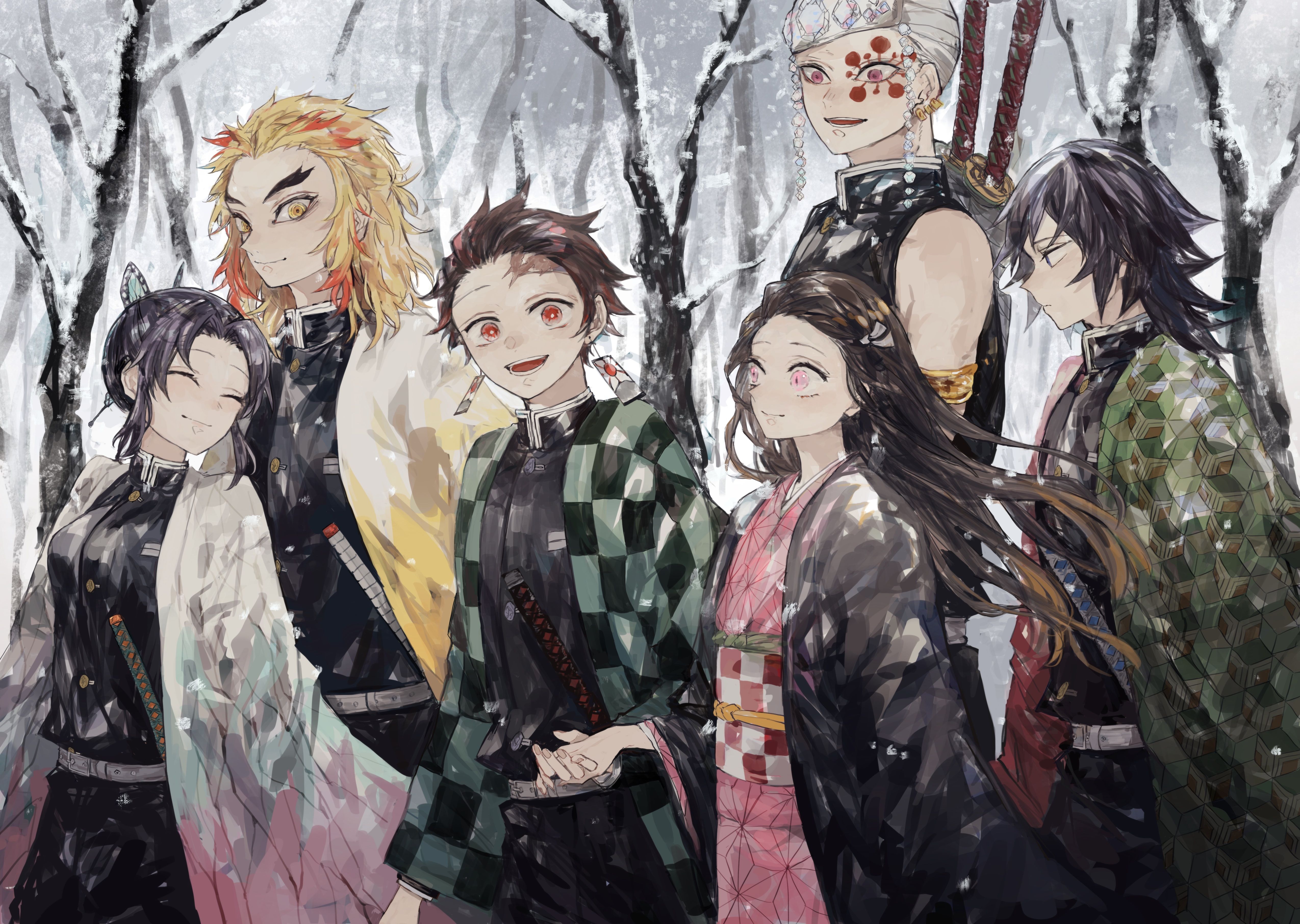 Kimetsu No Yaiba Hd Art Demon Slayer Wallpapers