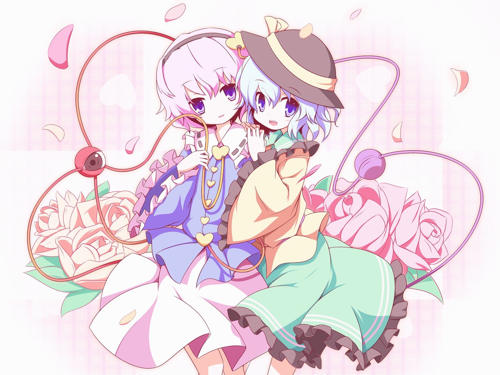 Koishi And Satori Komeiji Wallpapers