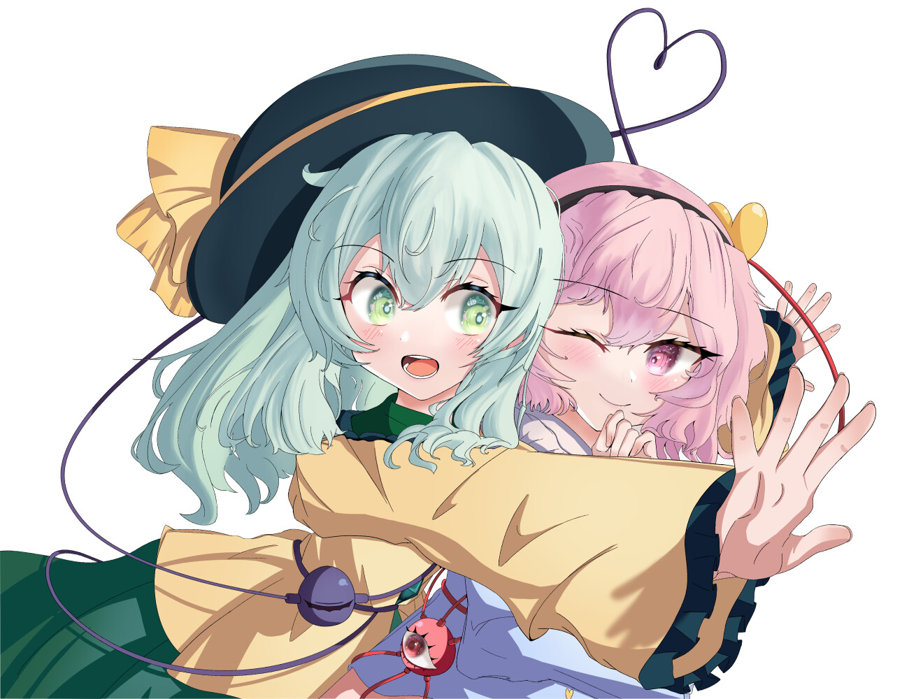 Koishi And Satori Komeiji Wallpapers