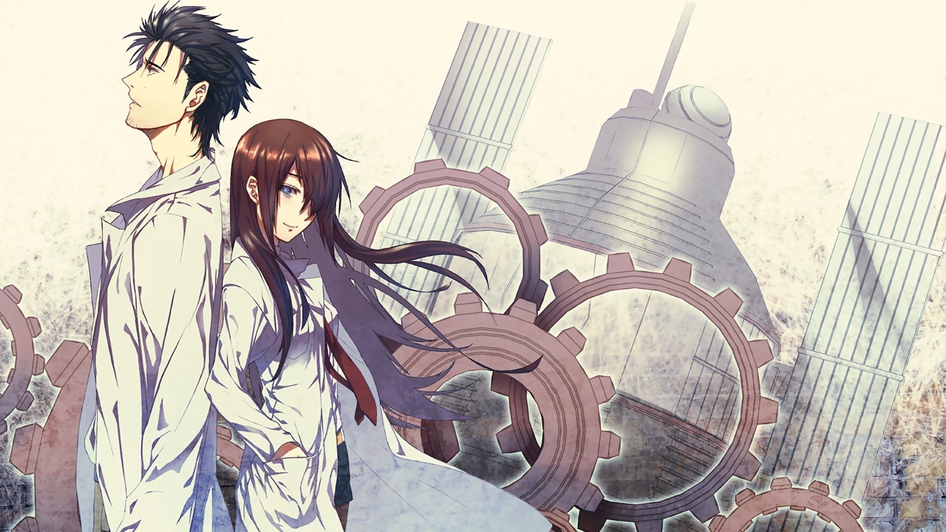 Kurisu Makise And Rintaro Okabe Wallpapers