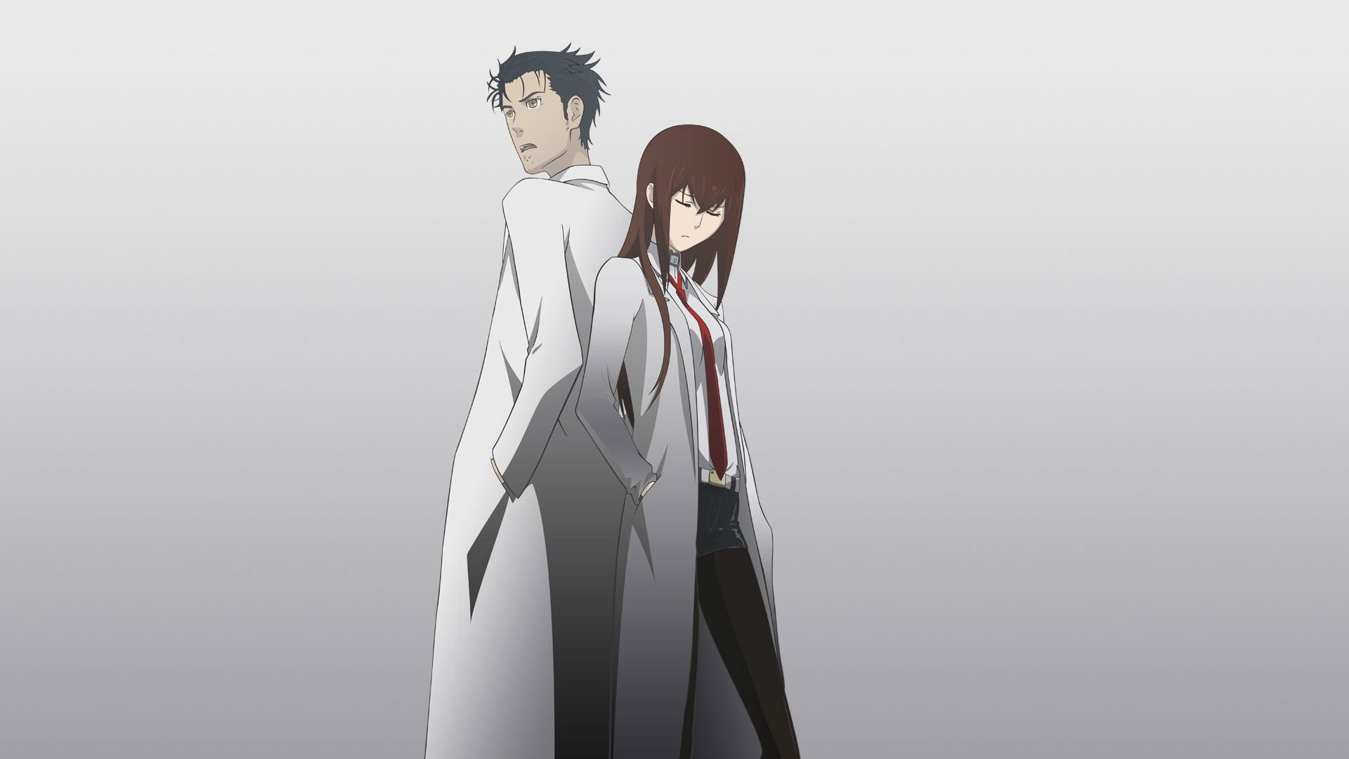 Kurisu Makise And Rintaro Okabe Wallpapers