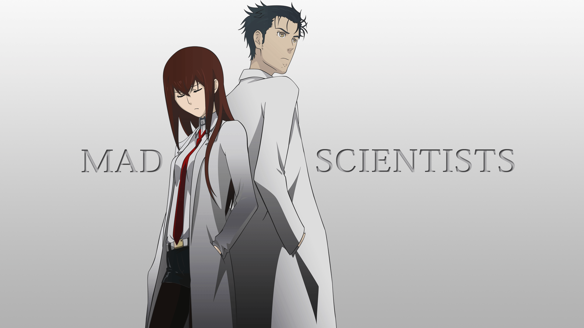 Kurisu Makise And Rintaro Okabe Wallpapers