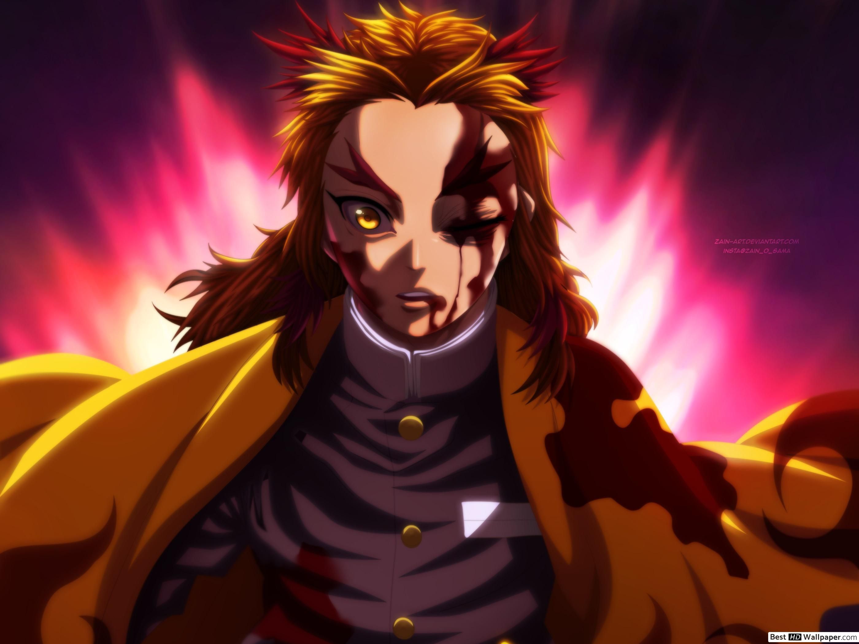 Kyojuro Rengoku Kimetsu No Yaiba Wallpapers