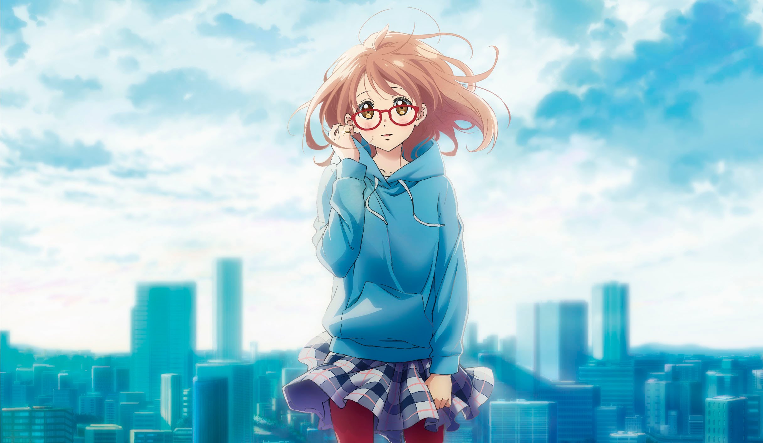 Kyoukai No Kanata Anime Girl Kuriyama Mirai Wallpapers