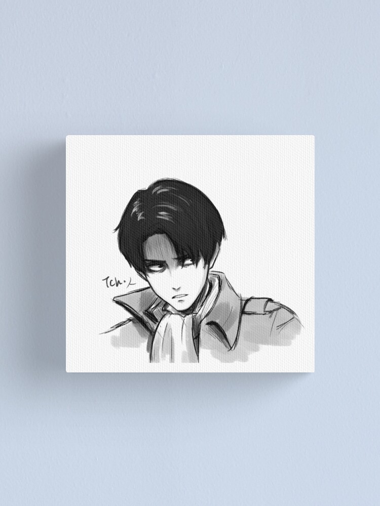 Levi Ackerman Monochrome Wallpapers