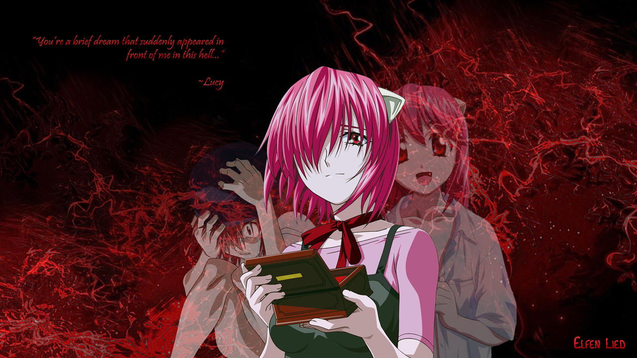 Lucy From Elfen Lied Wallpapers