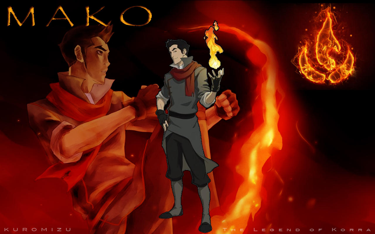Mako Korra Avatar The Legend Of Korra Wallpapers