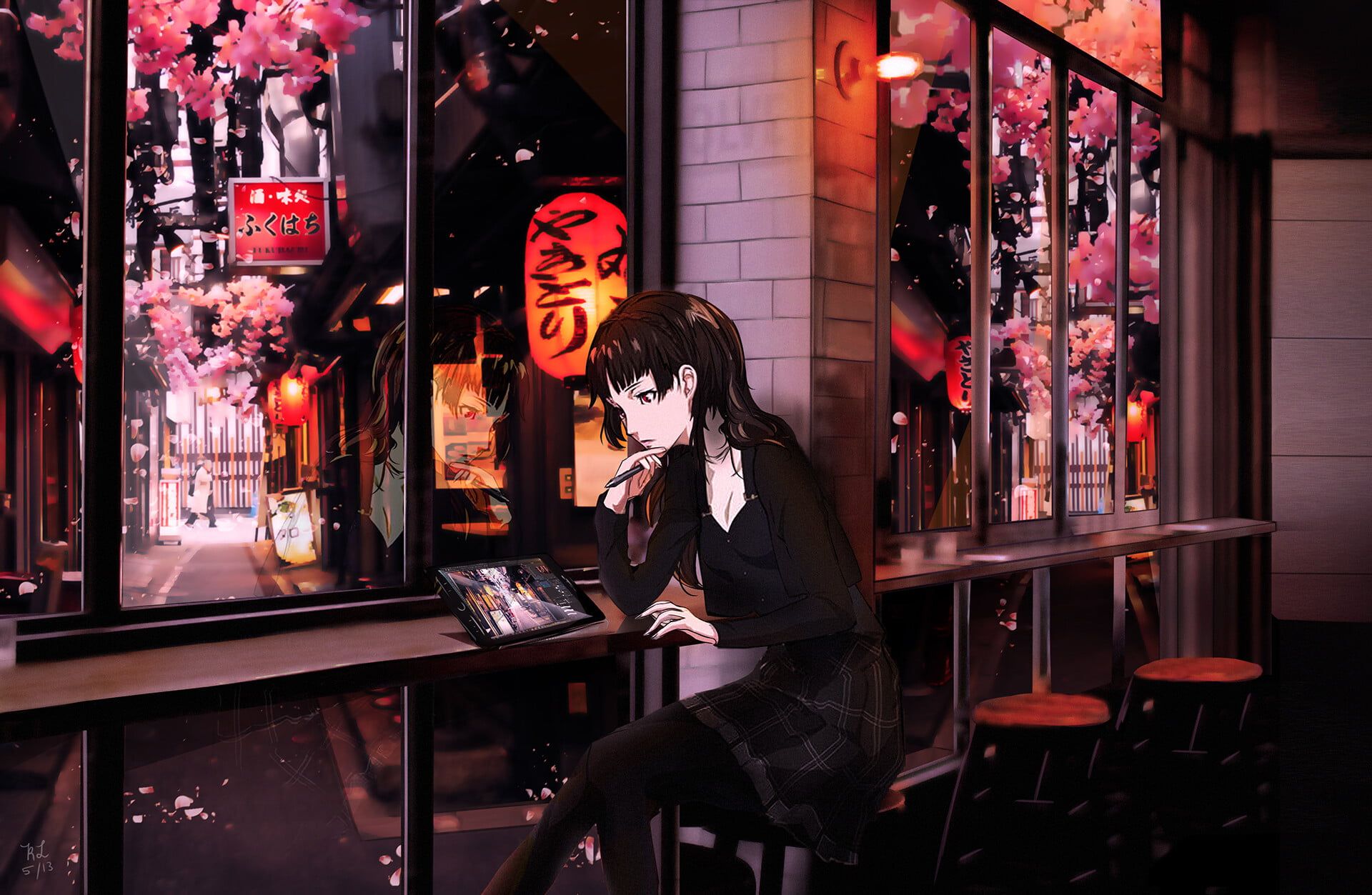 Makoto Niijima Persona 5 Art Wallpapers