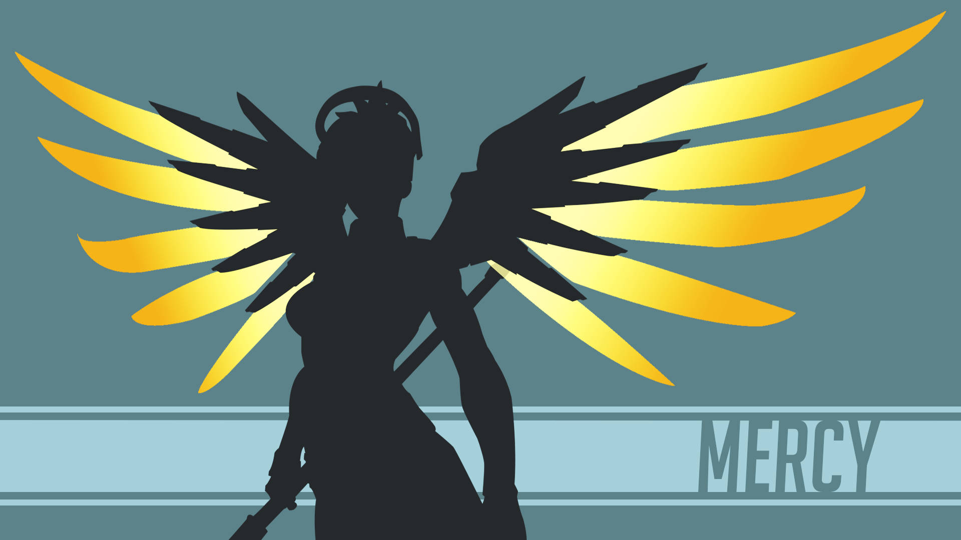 Mercy Angel Overwatch Wallpapers