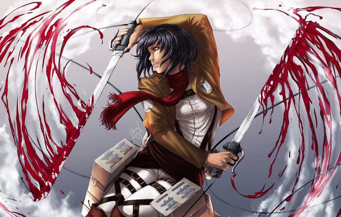 Mikasa Ackerman 4K Wallpapers