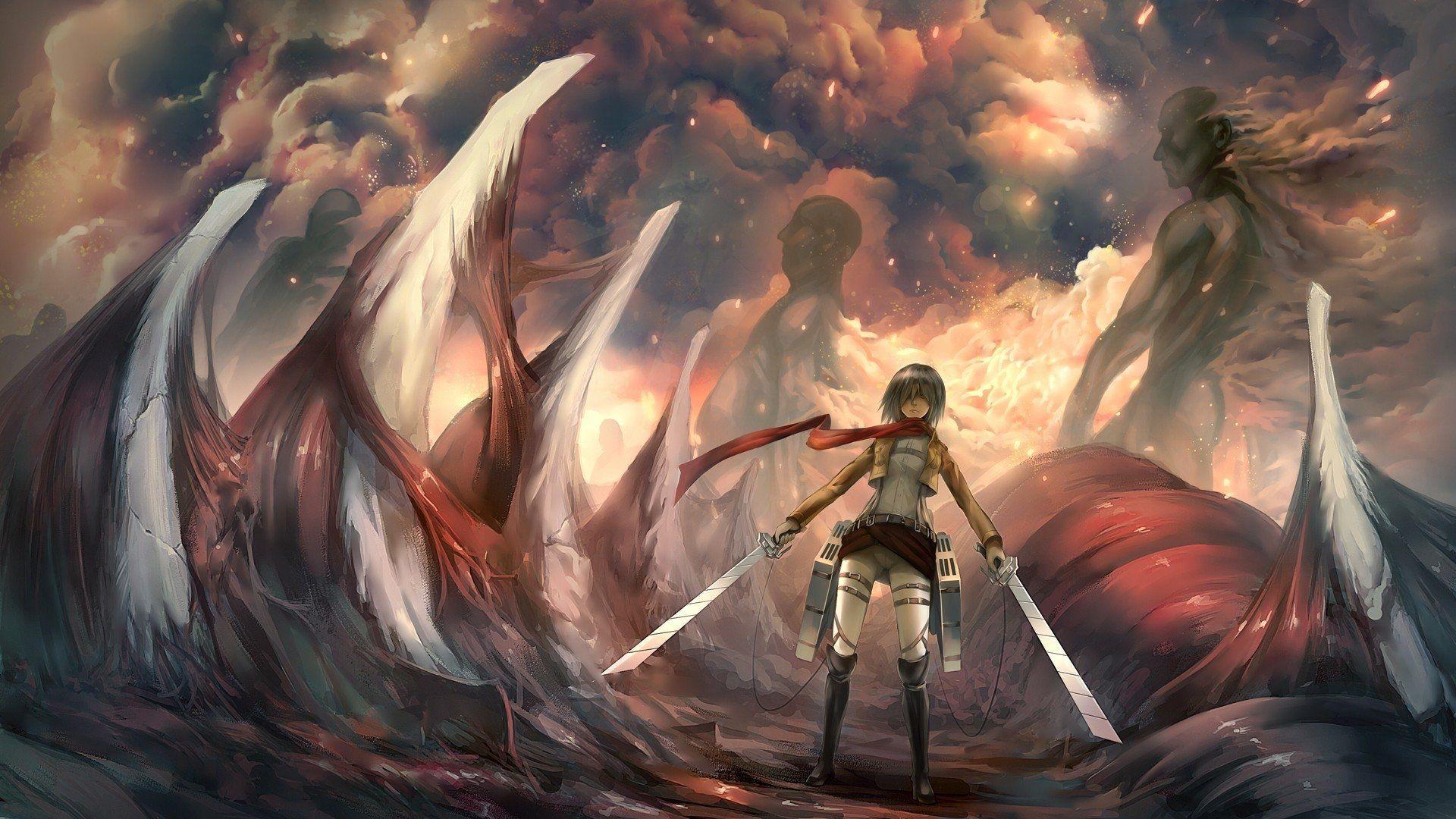 Mikasa Ackerman 4K Wallpapers