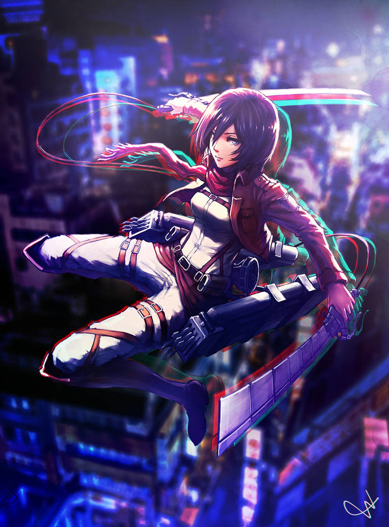 Mikasa Ackerman 5K Wallpapers