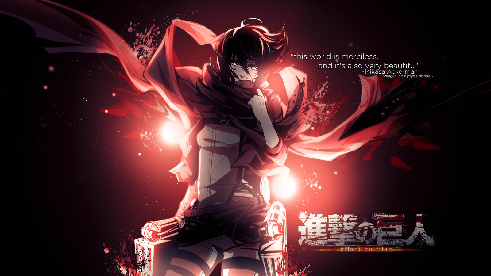 Mikasa Ackerman Art Wallpapers