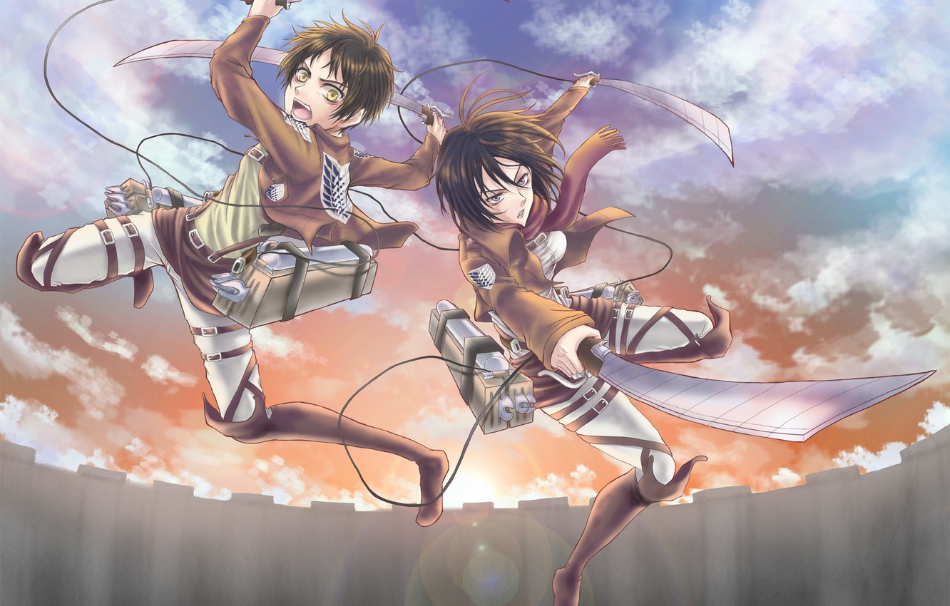 Mikasa Ackerman With Sword Wallpapers