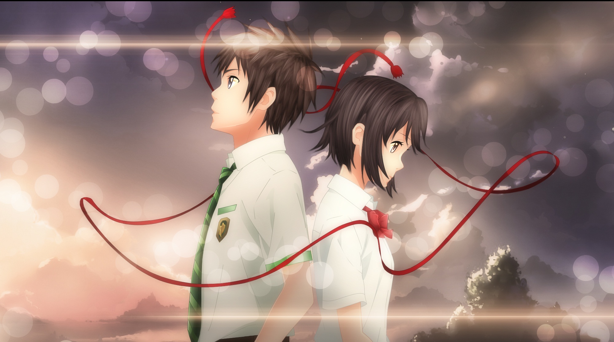 Mitsuha Miyamizu And Taki Tachibana Wallpapers