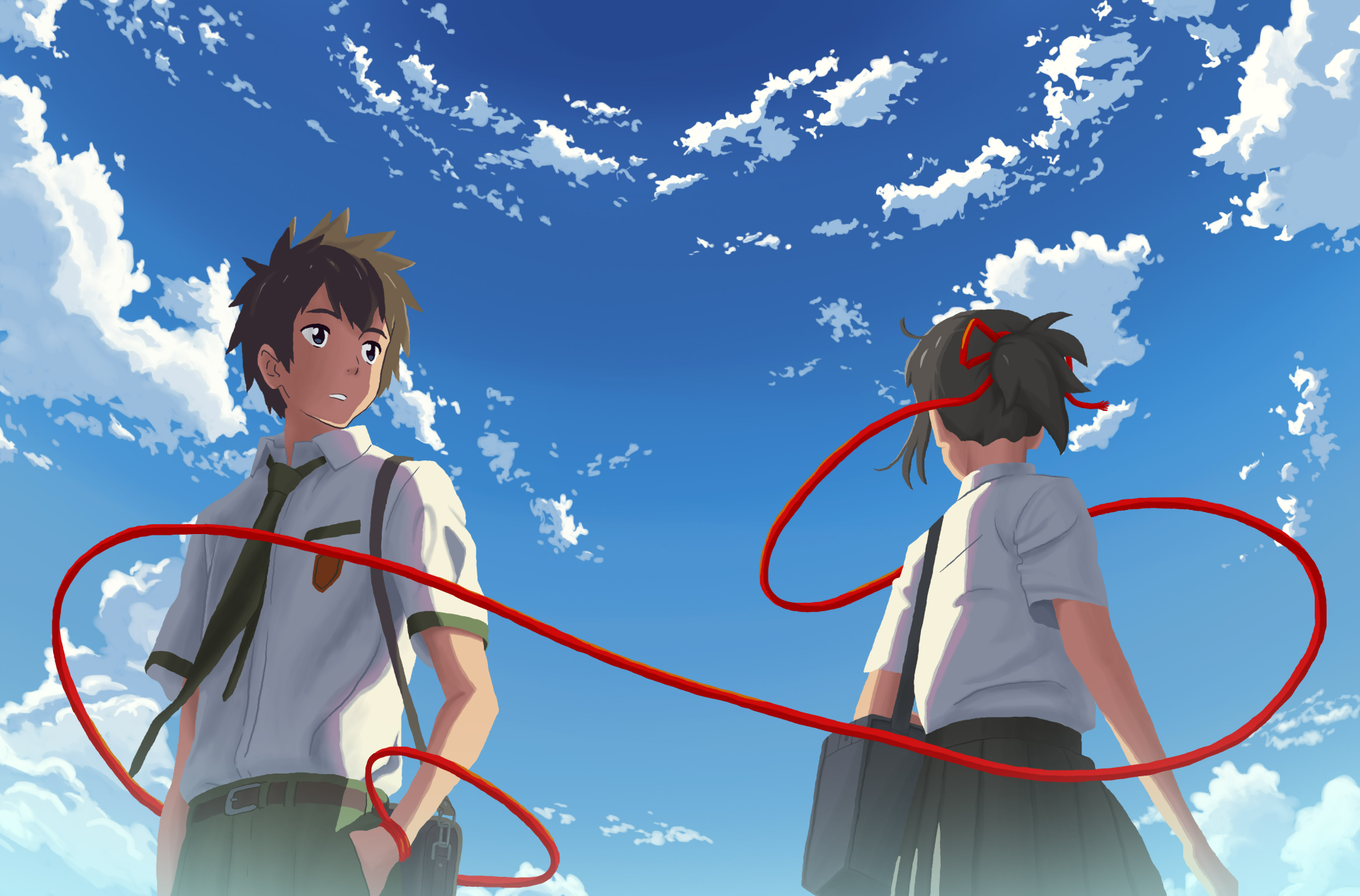 Mitsuha Miyamizu And Taki Tachibana Wallpapers