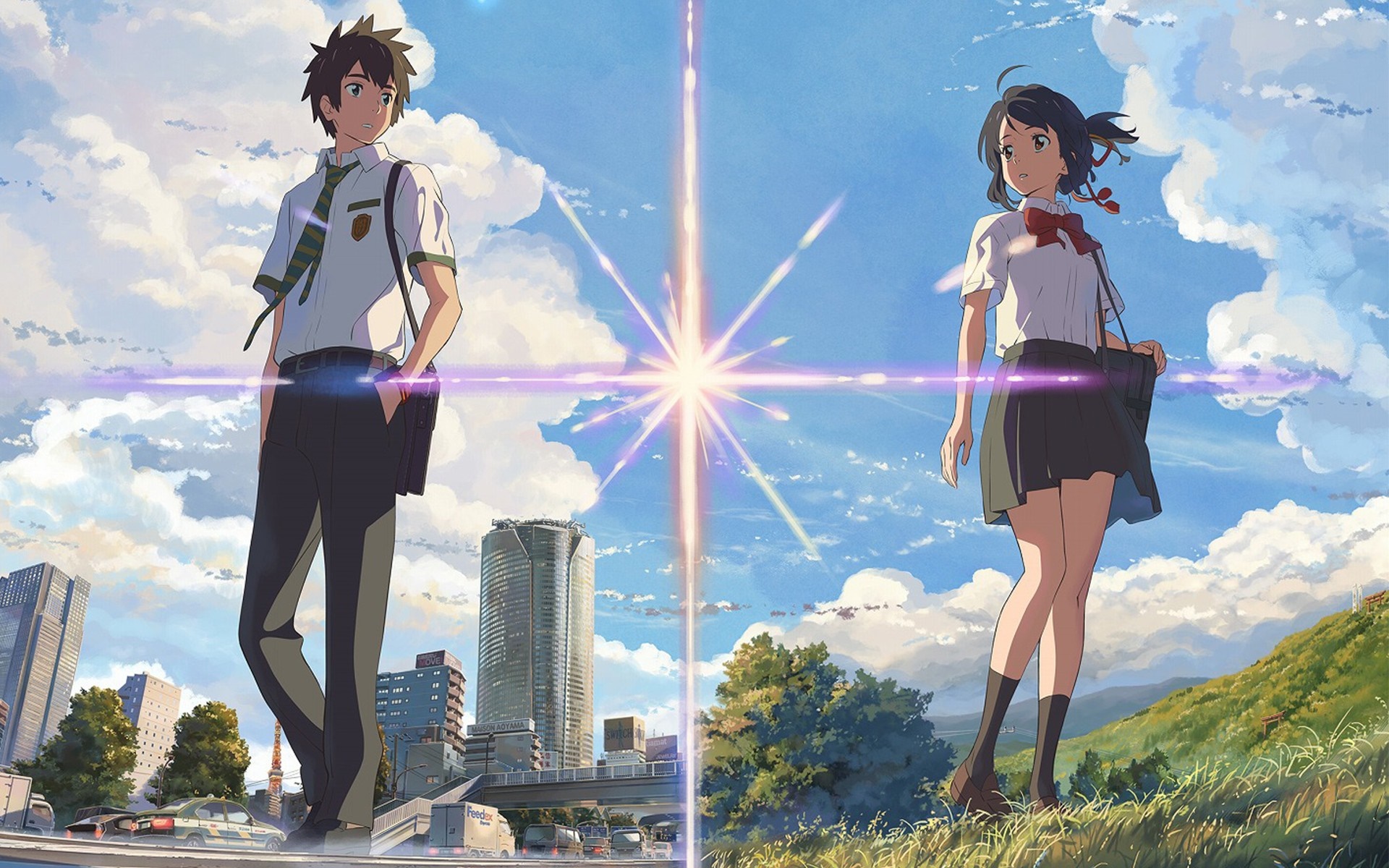 Mitsuha Miyamizu And Taki Tachibana Wallpapers