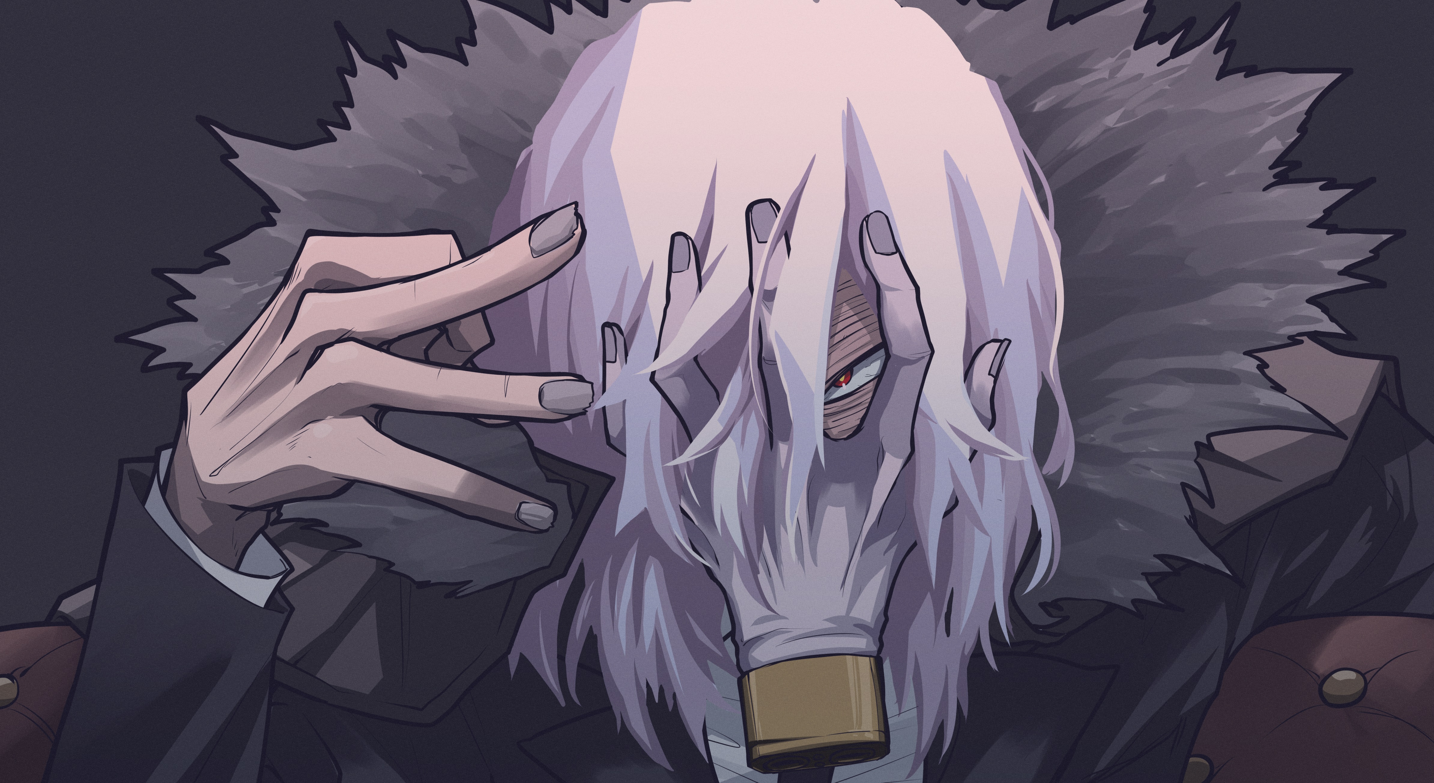 My Hero Academia 4K Tomura Shigaraki Art Wallpapers