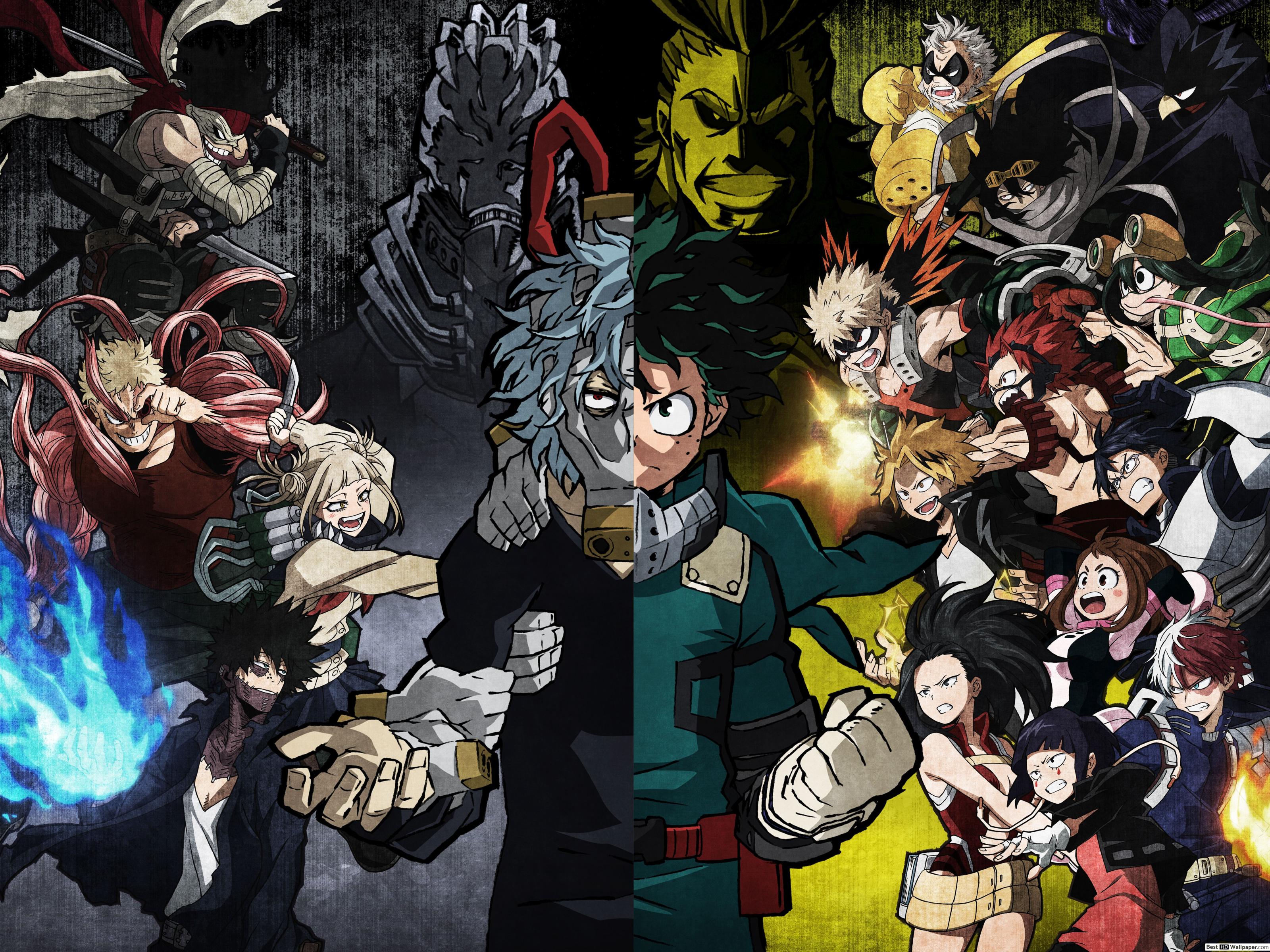 My Hero Academia 4K Tomura Shigaraki Art Wallpapers