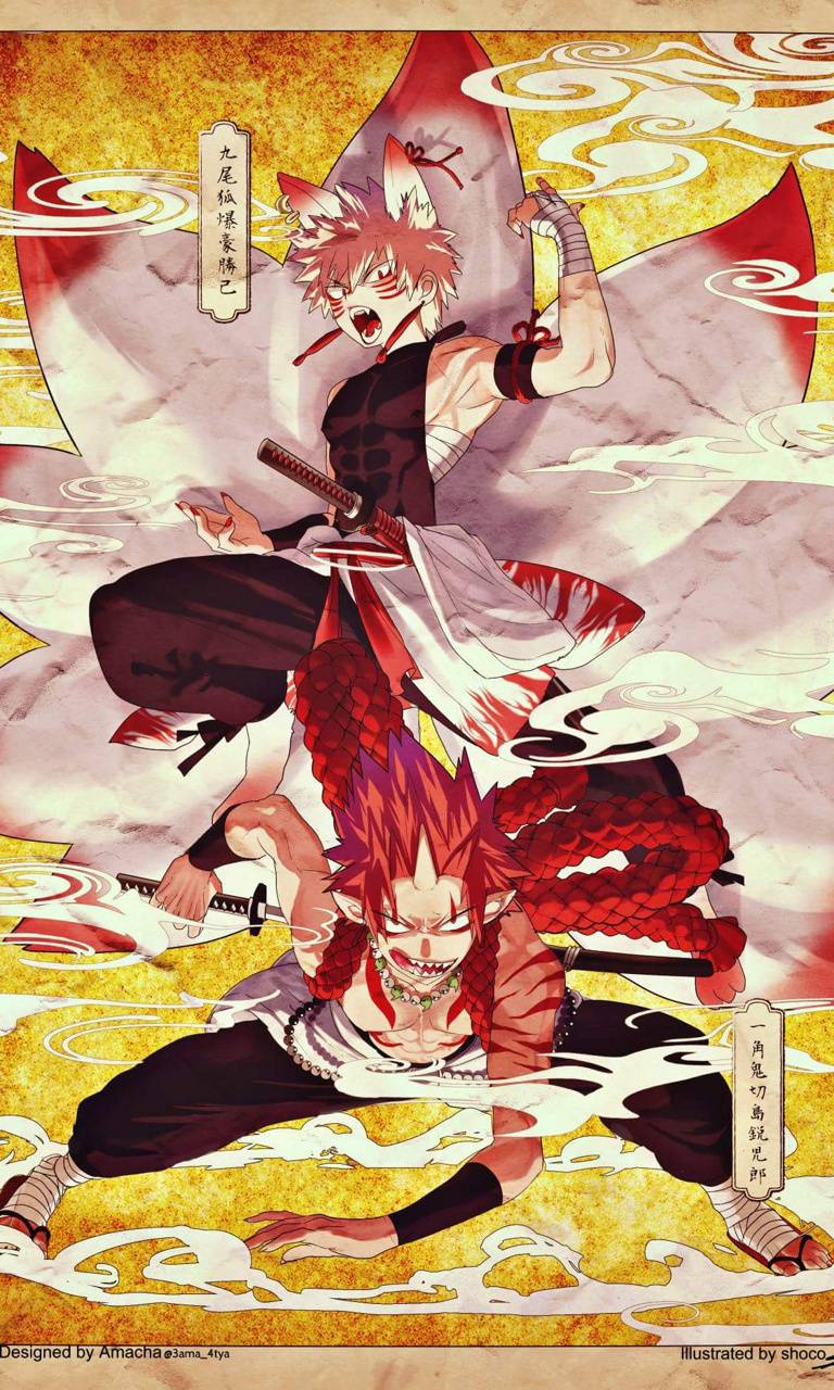 My Hero Academia Bakugou X Kirishima Wallpapers