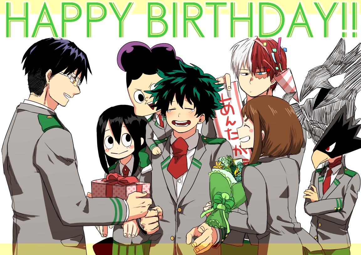 My Hero Academia Birthday Wallpapers