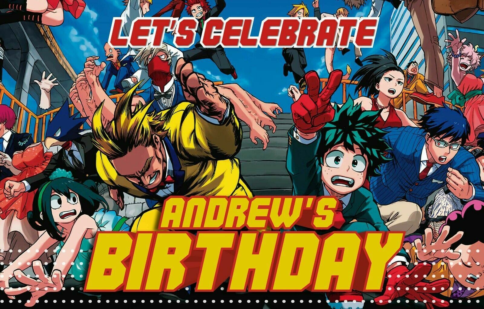 My Hero Academia Birthday Wallpapers