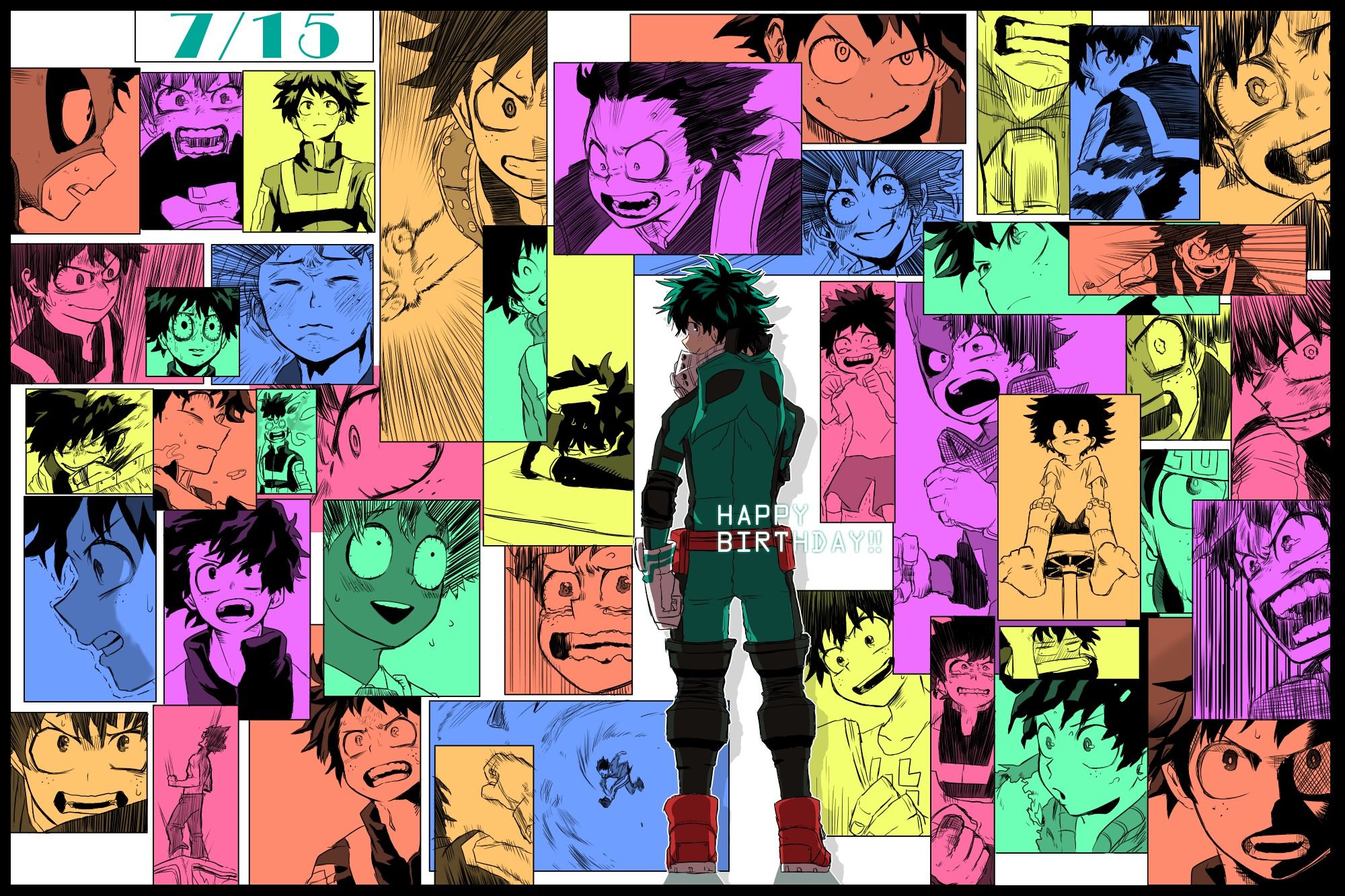 My Hero Academia Birthday Wallpapers