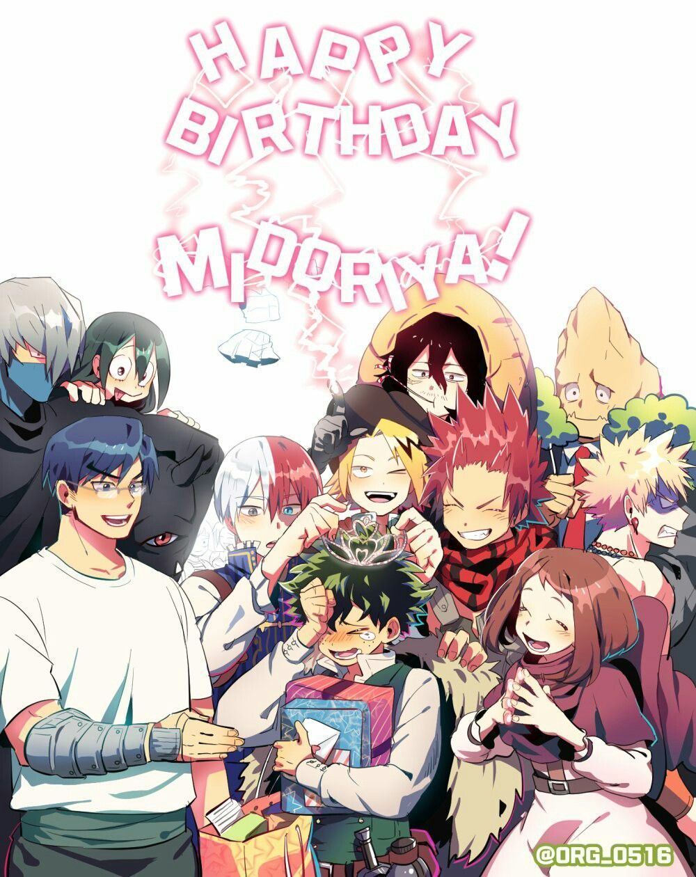 My Hero Academia Birthday Wallpapers