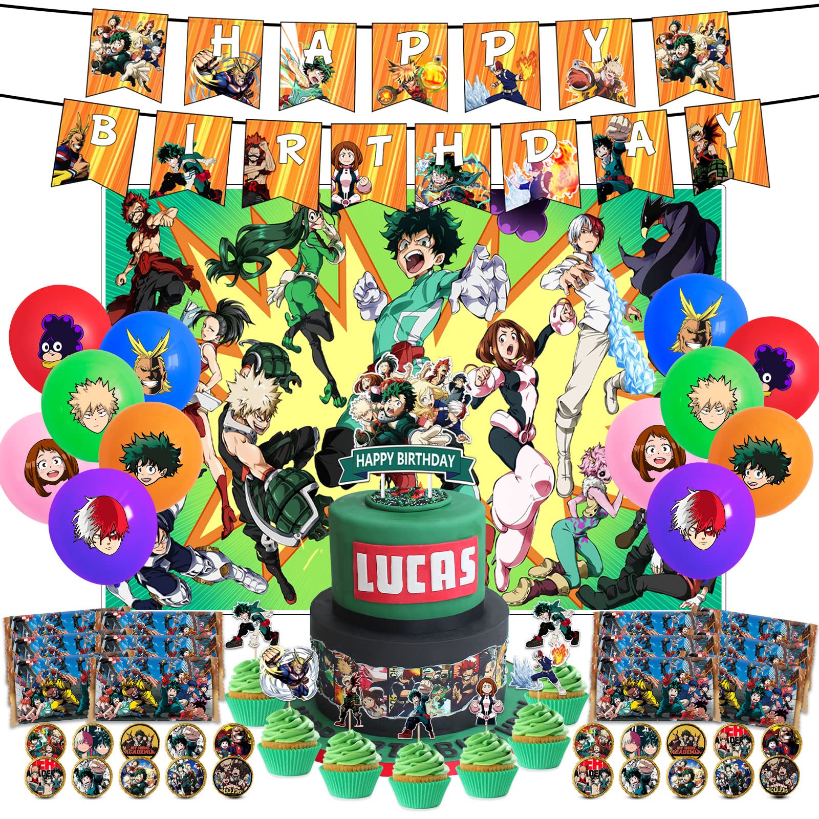 My Hero Academia Birthday Wallpapers