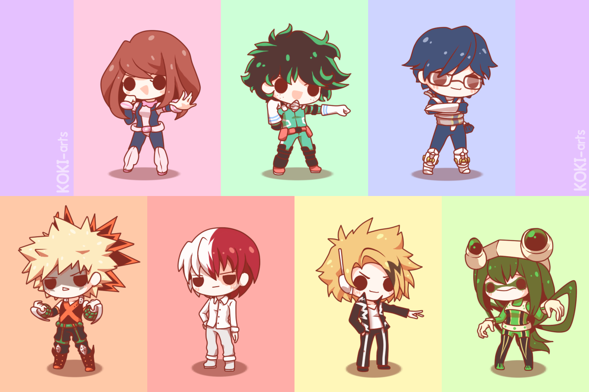 My Hero Academia Chibi Wallpapers