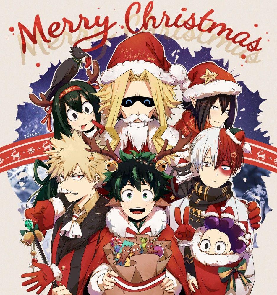 My Hero Academia Christmas Wallpapers