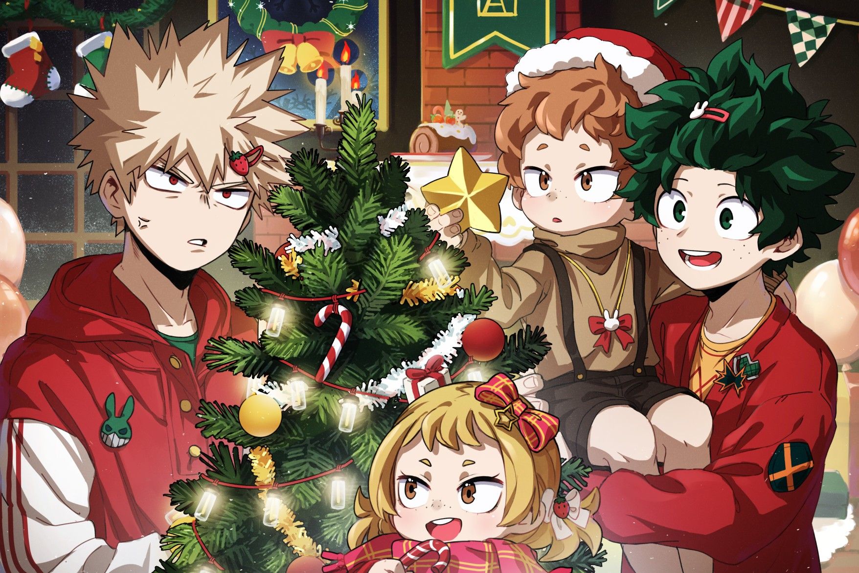 My Hero Academia Christmas Wallpapers