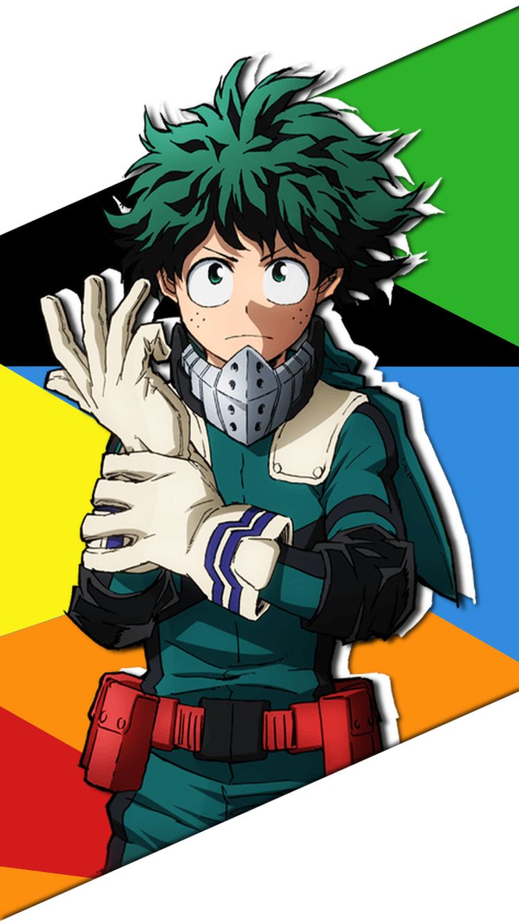 My Hero Academia Deku Iphone Wallpapers