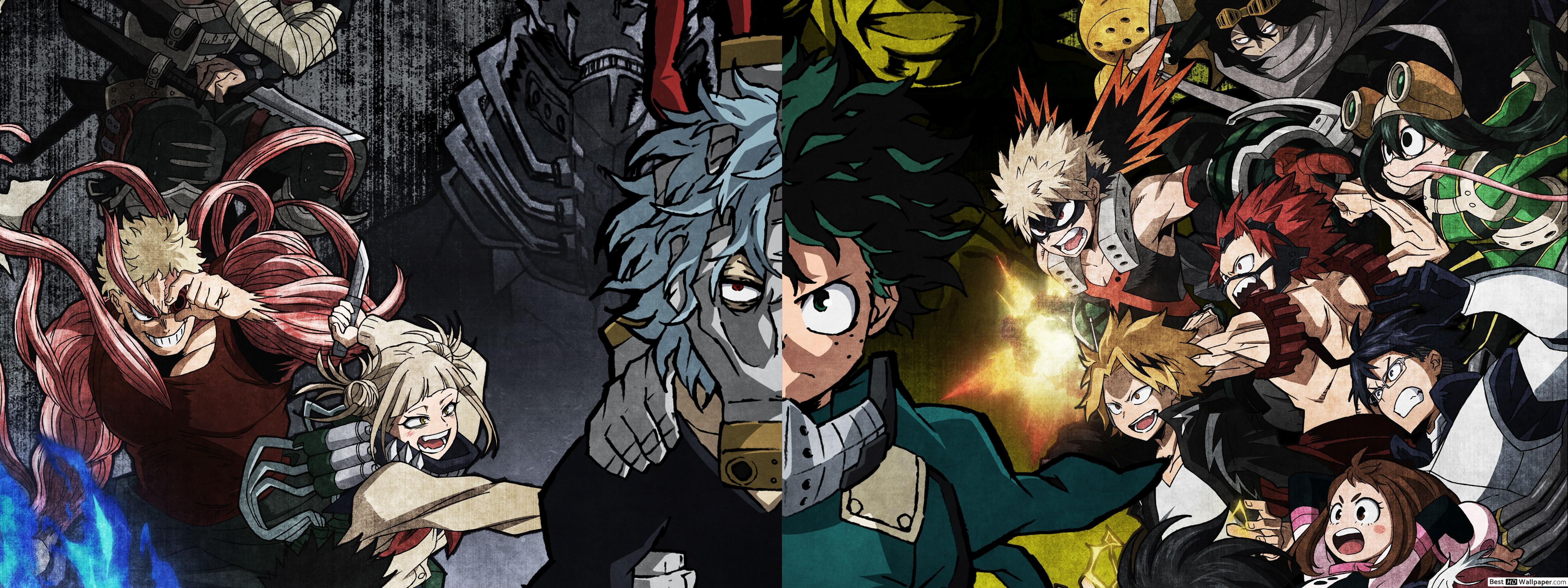 My Hero Academia Dual Monitor Wallpapers