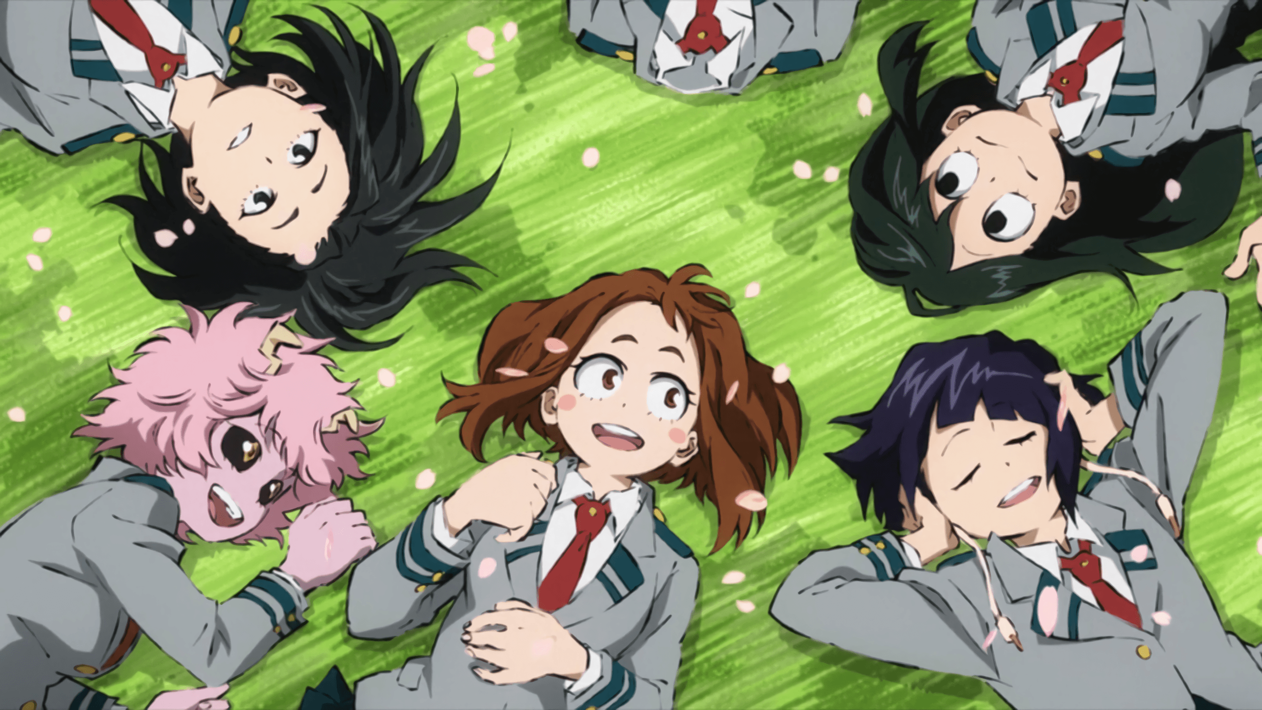 My Hero Academia Female Characters Wallpapers