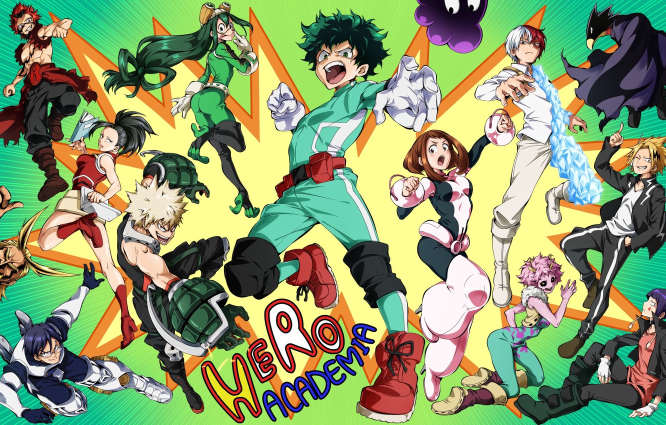 My Hero Academia Female Characters Wallpapers