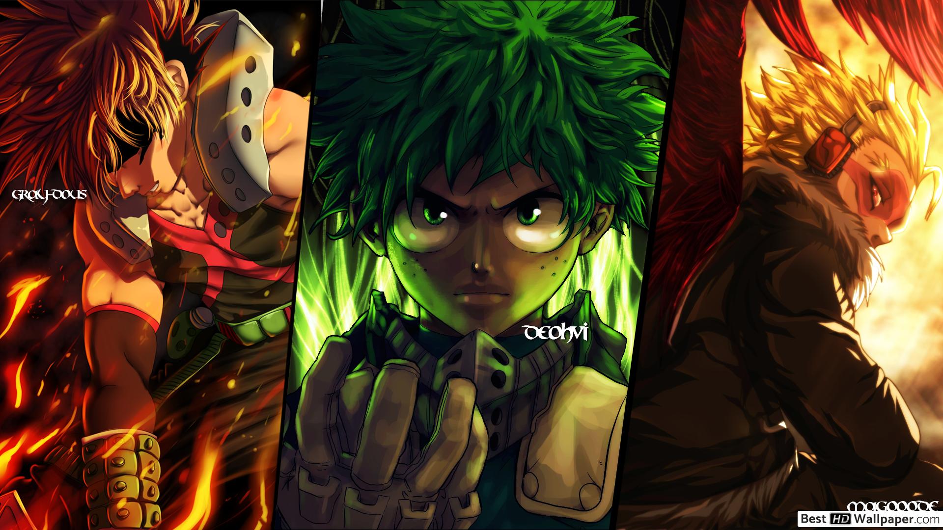 My Hero Academia Katsuki Bakugou Art Wallpapers