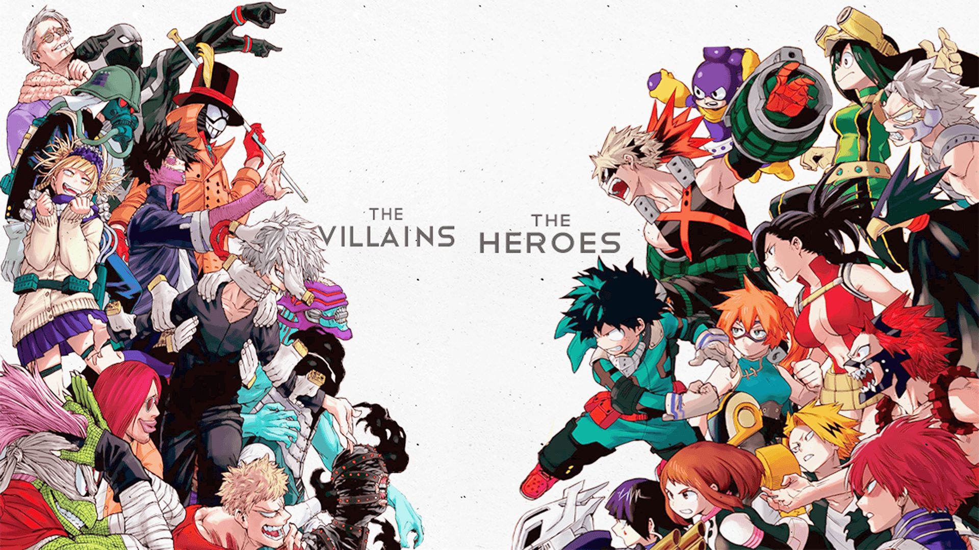 My Hero Academia Minimalist Wallpapers