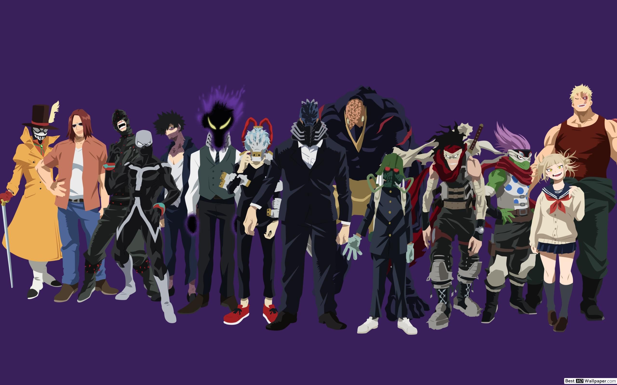 My Hero Academia Villains Wallpapers