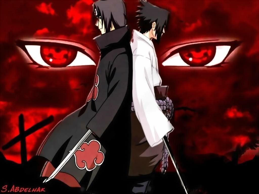 Naruto And Sasuke Eyes Wallpapers