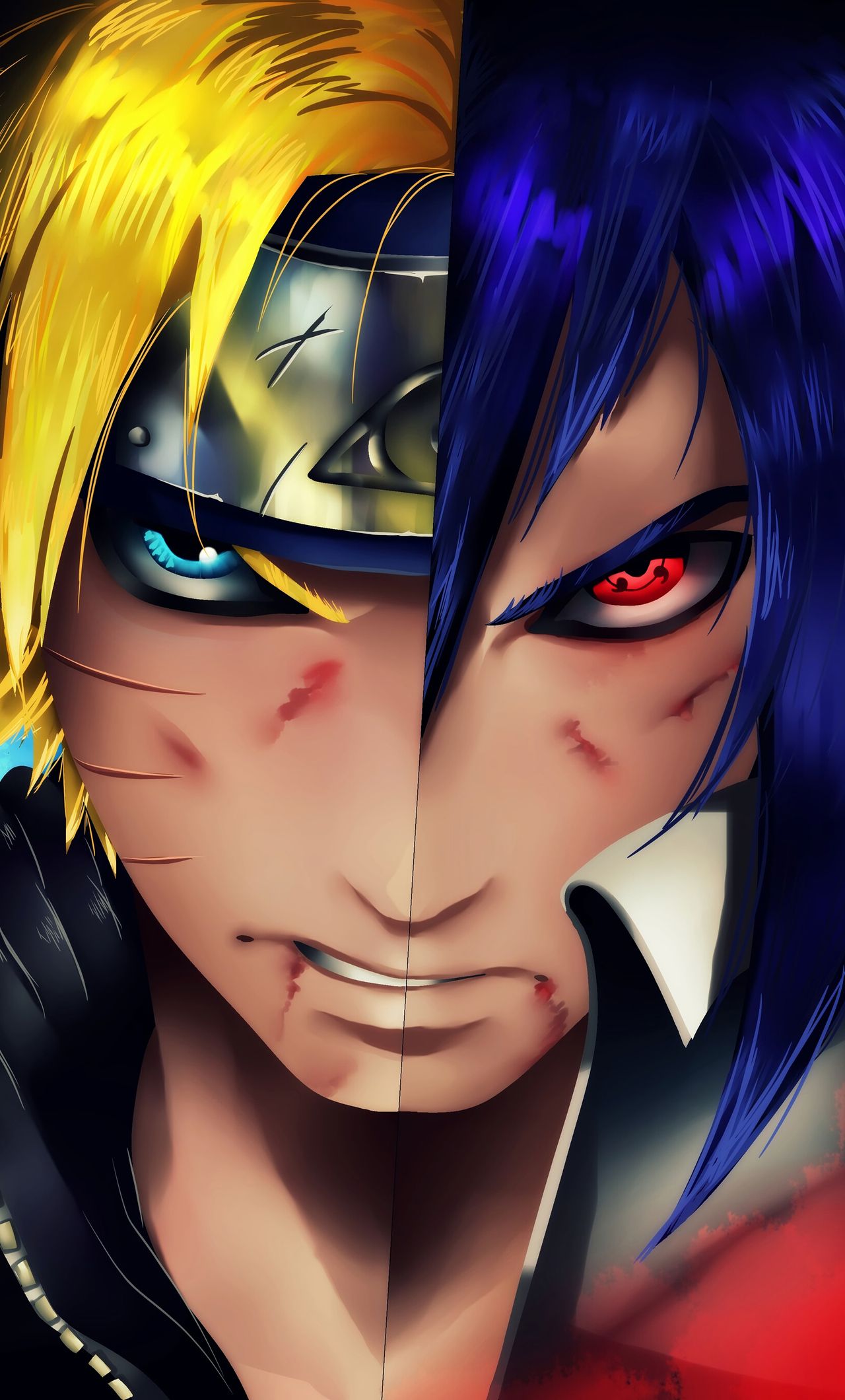 Naruto And Sasuke Eyes Wallpapers