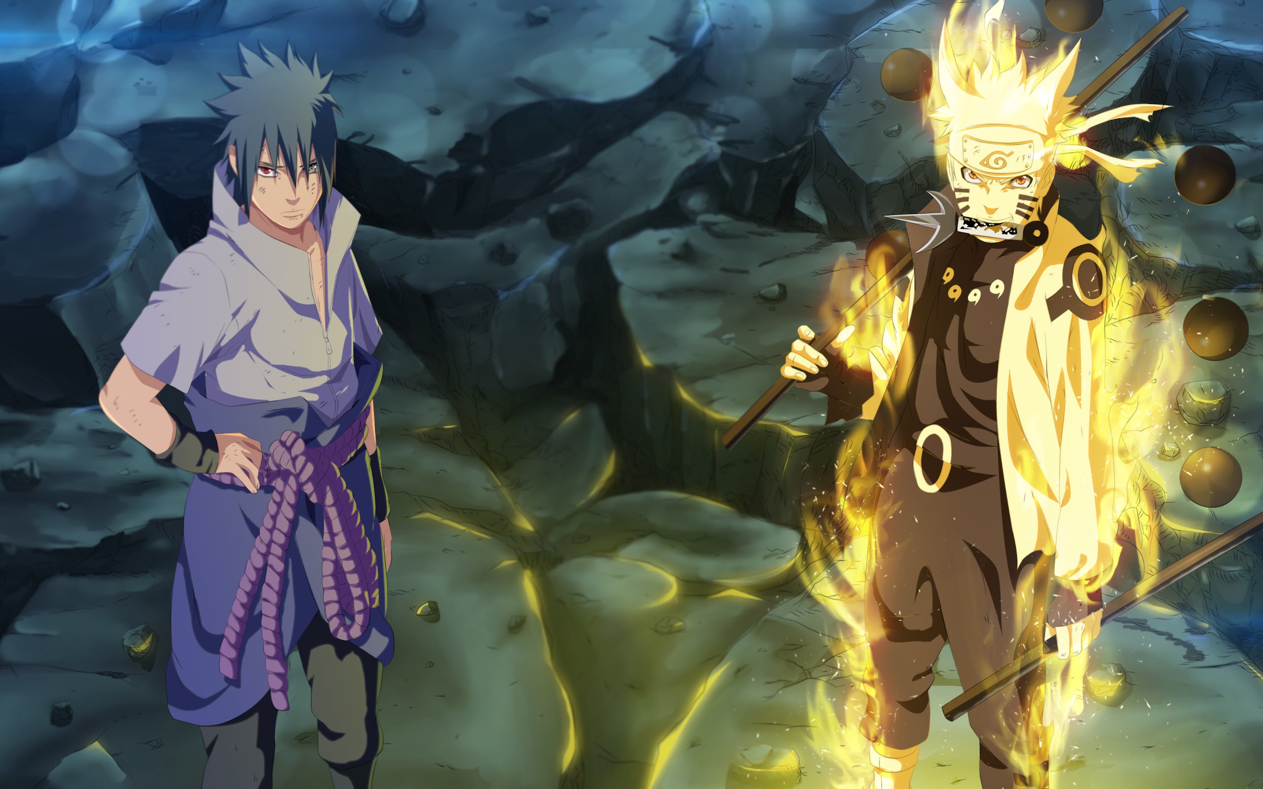 Naruto And Sasuke Kids Wallpapers