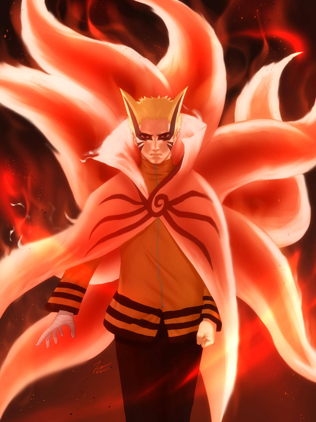 Naruto Chakra Mode Wallpapers