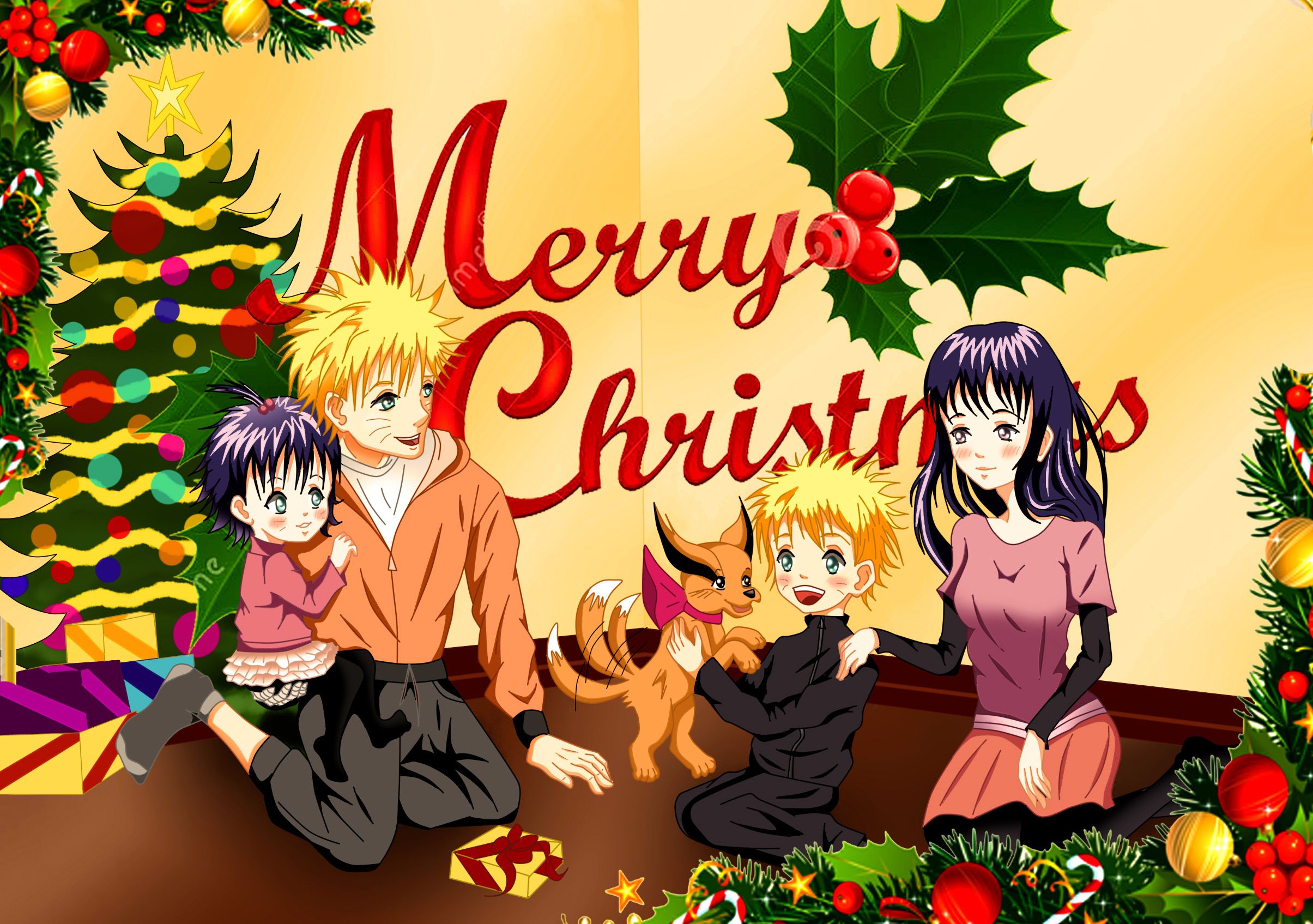 Naruto Christmas Wallpapers